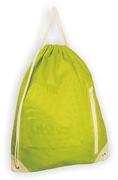 Gymbag with name - Green